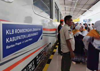 KAI Layani Jemaah Haji Labuhanbatu Sumut