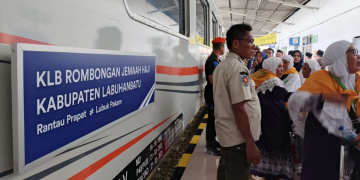 KAI Layani Jemaah Haji Labuhanbatu Sumut