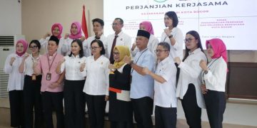 Kota Bogor perkuat misi ramah anak dan keluarga seiring dengan penandatanganan perjanjian tiga dinas yang berada di lingkup Pemerintah Kota (Pemkot) Bogor dengan Kejaksaan Negeri (Kejari) Kota Bogor.