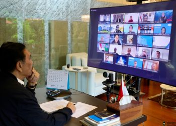 Menteri Koordinator Bidang Kemaritiman dan Investasi (Menko Marves), Luhut B. Pandjaitan pimpin Rakor Persiapan Peluncuran GovTech Indonesia pada Sabtu (25/05/2024).