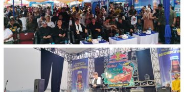 Kemenparekaf/Kepala Barekraf itu hadir dalam Syukuran Nelayan Palabuhanratu ke 64 Tahun 2024 dihadiri sekitar 600 orang.