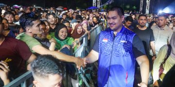 Menpora hadiri Festival Kebersamaan di Pangkalan Bun Kalteng Sabtu malam 11 Mei 2024.