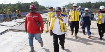 Jalan tol IKN akan fungsional Agustus 2024, kata Menteri Pekerjaan Umum dan Perumahan Rakyat (PUPR) Basuki Hadimuljono.