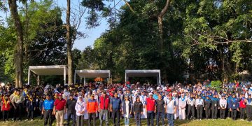 Palang Merah Remaja Kota Bandung ikuti tantangan Voltase atau Volunteer Action and Exhibition.