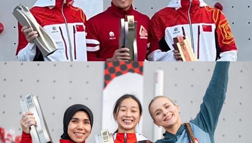 Atlet panjat tebing Indonesia, Veddriq Leonardo menjadi juara nomor speed pada International Federation of Sport Climbing (IFSC) Climbing Olympic Qualifier di Shanghai, Cina. Kejuaraan itu yang diselenggarakan 15-20 Mei 2024. Atlet putri Rajiah Salsabillah juga meraih prestasi yakni medali perak nomor speed.