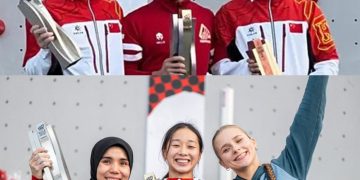 Atlet panjat tebing Indonesia, Veddriq Leonardo menjadi juara nomor speed pada International Federation of Sport Climbing (IFSC) Climbing Olympic Qualifier di Shanghai, Cina. Kejuaraan itu yang diselenggarakan 15-20 Mei 2024. Atlet putri Rajiah Salsabillah juga meraih prestasi yakni medali perak nomor speed.