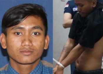 Pegi alias Perong, tersangka kasus pembunuhan Vina dan Eky saat ditangkap Tim Ditreskrimum Polda Jabar di kawasan Kopo, Kota Bandung.(Foto:Istimewa).