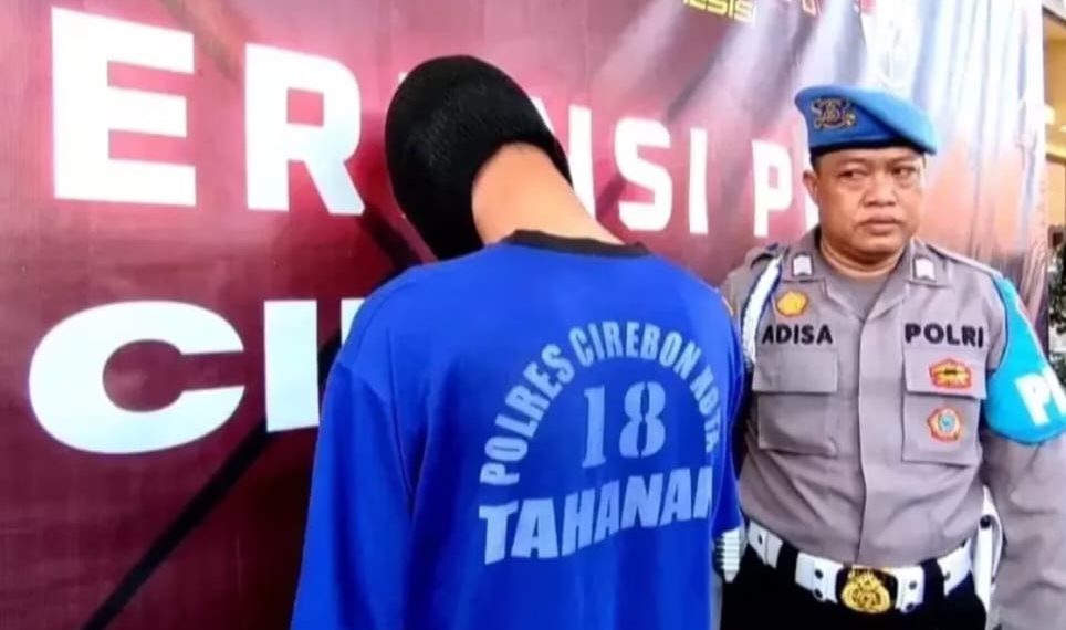 Casnadi (30), pelaku pembunuhan wanita muda di tempat kosnya di Blok Pulomas, Kecamatan Kedawung, Kabupaten Cirebon, berhasil ditangkap beberapa jam setelah kejadian.(Foto:Istimewa).