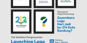 Pemenang desain logo Hari Jadi Kota Bandung ke-214 akan diumumkan pada hari ini Selasa 21 Mei 2024.