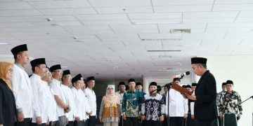 Pengurus BP4 Jabar periode 2023-2027 dikukuhkan Penjabat Gubernur Jawa Barat Bey Machmudin.