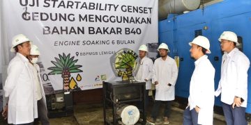 Ujicoba biodiesel B40 di luar otomotif dilakukan Kementerian Energi dan Sumber Daya Mineral (ESDM) melalui Balai Besar Pengujian Minyak dan Gas Bumi (BBPMGB) LEMIGAS pada tahun 2024 ini.