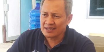 Alat latihan PON atlet Jabar sedang disiapkan kata Wakil Ketua III KONI Jabar Bidang Sarana dan Prasarana Gunaryo di venue cabor dayung di Situ Cipule Kabupaten Karawang, Rabu (01/5/2024).