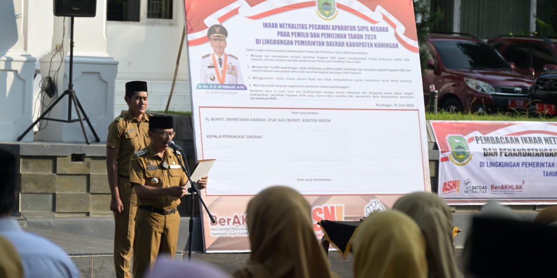 ASN Kabupaten Kuningan ikrar jaga netralitas