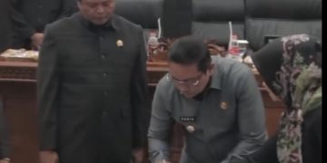 DPRD Sumedang sahkan Raperda Pemberdayaan Perempuan dan Perlindungan Anak menjadi perda pada Jumat, 31 Juni 2024.