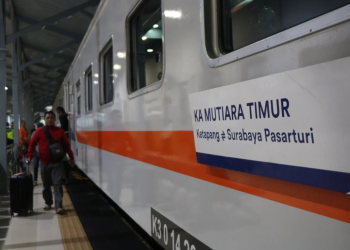 KA Mutiara Timur Surabaya Pasar Turi – Ketapang PP kembali dioperasikan PT Kereta Api Indonesia (Persero).