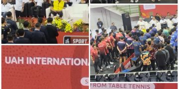 Kejuaraan tenis meja UAH series IV Jabar tahun 2024 Piala Kemenpora resmi dibuka pada Jum’at 28 Juni 2024 di Arcamanik.