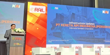 Delegasi PT Kereta Api Indonesia (Persero) turut serta dalam acara bergengsi Asia Pacific Rail Conference and Exhibition 2024 yang berlangsung di Bangkok, Thailand pada 29-30 Mei 2024.