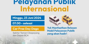 Memperingati Hari Pelayanan Publik Internasional, Pemerintah Kota Bandung bersama Ombudsman Perwakilan Provinsi Jawa Barat menggelar acara spesial di Car Free Day (CFD) Dago hari ini. Acara ini bertujuan untuk memberikan pelayanan yang cepat dan tepat sasaran kepada masyarakat.