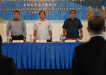 Pj Sekda Kabupaten Bogor Buka Pelatihan Kepemimpinan Administrator Tahun 2024