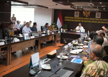 Sekda Jabar Herman Suryatman memaparkan upaya Pemda Provinsi Jabar dalam menurunkan polusi udara melalui pembangunan ekonomi hijau di kawasan Bogor, Depok, Bekasi (Bodebek).