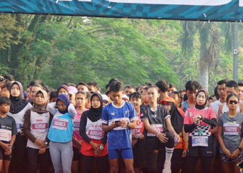Bhayangkara RUN 5K dan 10K, kegiatan tersebut diikuti sebanyak 1.600 peserta yang terdiri dari enam kategori, yakni TNI-POLRI, Master, Umum, Pelajar dan Media.