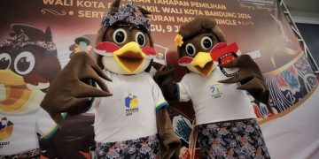 Komisi Pemilihan Umum (KPU) Kota Bandung meluncurkan Tahapan Pemilihan Wali Kota dan Wakil Walikota Bandung 2024 di Harris Convention Center, Minggu 9 Juni 2024 malam.