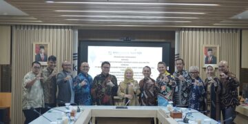 Penandatanganan Perjanjian Kerjasama antara bank bjb dengan BPJS Kesehatan tentang Sinergi Peningkatan Kualitas Layanan program Jaminan Kesehatan Nasional Melalui Kerja Sama Antara Mitra Perbankan dan Badan Penyelenggara Jaminan Sosial Kesehatan.