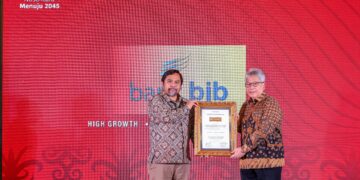 bank bjb meraih apresiasi sebagai emiten yang memiliki kinerja positif pada Indeks TEMPO-IDNFinancials 52.