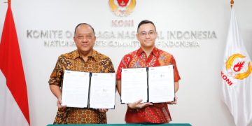 MoU KONI dan Oyo Indonesia.(FOTO: Humas KONI Pusat)