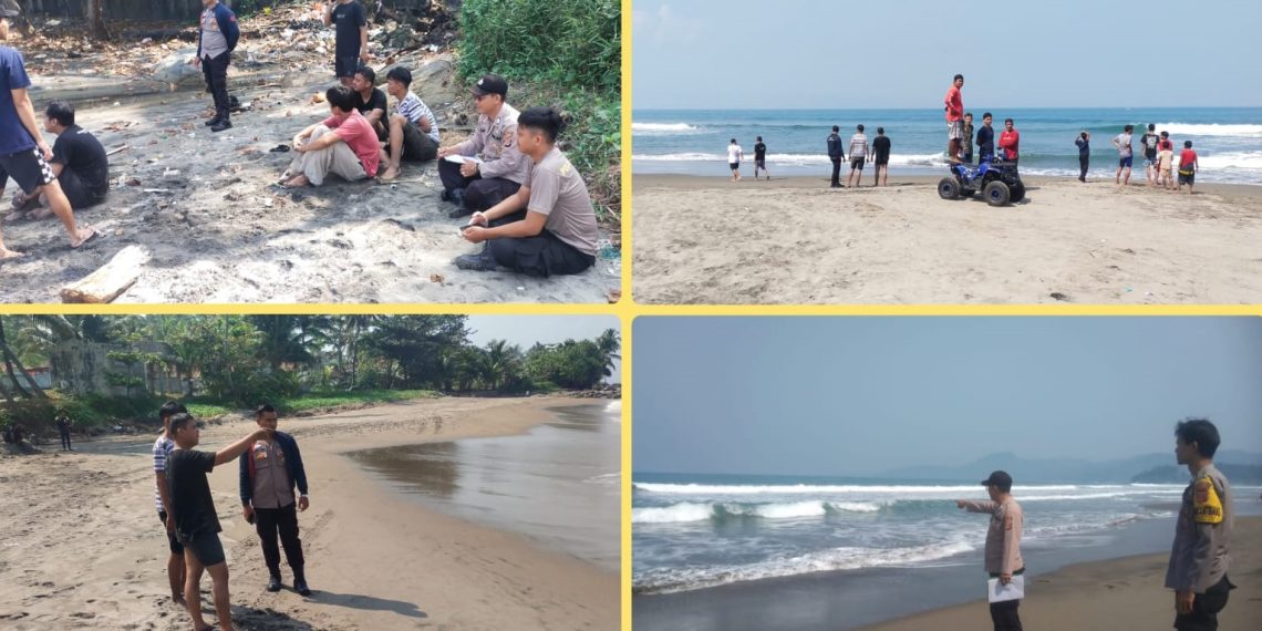 Pantai Karangpapak Sukabumi dengan ombak besarnya menyeret empat wisatawan, satu di antaranya hilang. Kapolsek Cisolok Polres Sukabumi AKP Nandang Herawan mengatakan berdasarkan laporan yang dihimpun, peristiwa itu terjadi pada Sabtu 13 Juli 2024 di Pantai Kapitol Karang Desa Karangpapak Kecamatan Cisolok Kabupaten Sukabumi sekitar pukul 10.30 WIB.