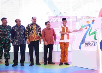 Pj Bupati Bekasi Luncurkan Logo dan Tema Hari Jadi Kabupaten ke-74