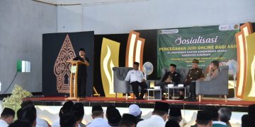 Kantor Kementerian Agama Kabupaten Kuningan menggelar kegiatan sosialisasi untuk mencegah maraknya kasus judi online yang semakin meresahkan masyarakat. (FOTO: Humas Pemkab Kuningan)