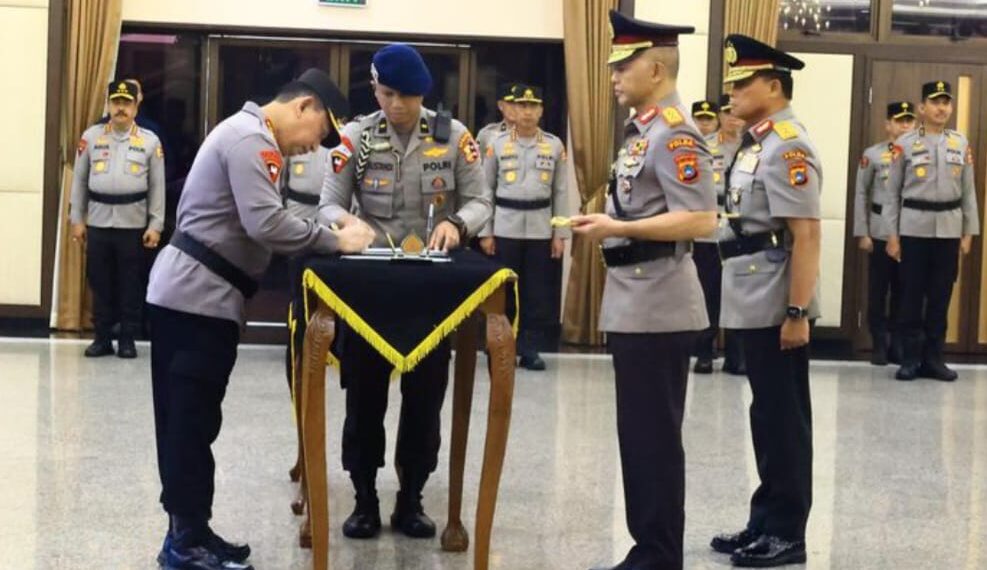 Kapolri Jenderal Listyo Sigit Prabowo pimpin sertijab Kadiv Propam, Kapolda, dan kenaikan pangkat.(Foto:Istimewa)