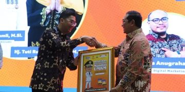 Pj Bupati Sumedang Yudia Ramli buka Pelatihan Kewirausahaan UMKM di Aula Tampomas Setda, Kamis (4/7/2024).