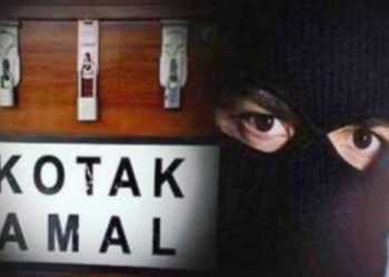 Ilustrasi pencuri kotak amal.(Foto:Istimewa).