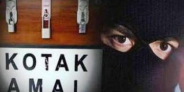Ilustrasi pencuri kotak amal.(Foto:Istimewa).