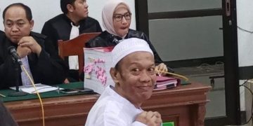 Yosef Hidayah, terdakwa kasus pembunuhan terhadap istri dan anak kandungnya, divonis 20 tahun penjara oleh Majelis Hakim Pengadilan Negeri (PN) Subang, Kamis (25/07/2024).(Foto:Istimewa).