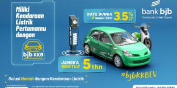bank bjb menawarkan Produk bjb Kredit Kendaraan Bermotor (KKB) Kendaraan Listrik. Program ini memberikan fasilitas kredit bagi calon debitur yang ingin membeli mobil atau sepeda motor listrik baru dengan suku bunga kompetitif.