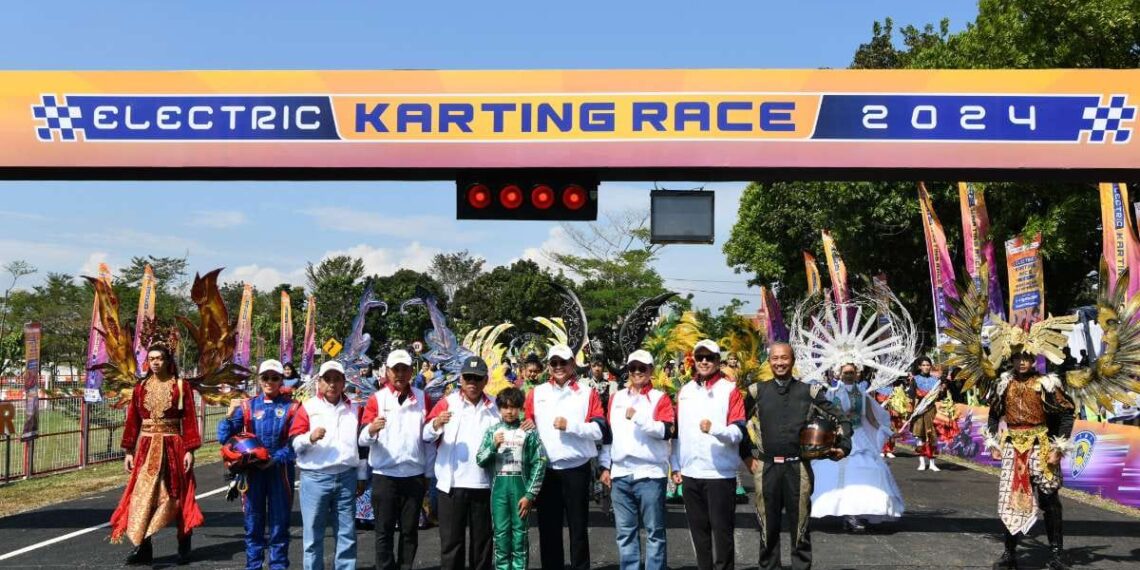 Balap Gokart Listrik di Bandung