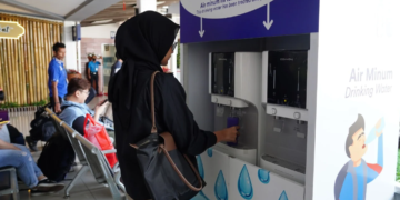 KAI Hadirkan Drinking Water Station di 22 Stasiun untuk Kurangi Penggunaan Botol Plastik.