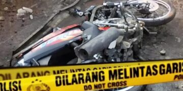 Ilustrasi kecelakaan sepeda motor.(Foto:Istimewa).
