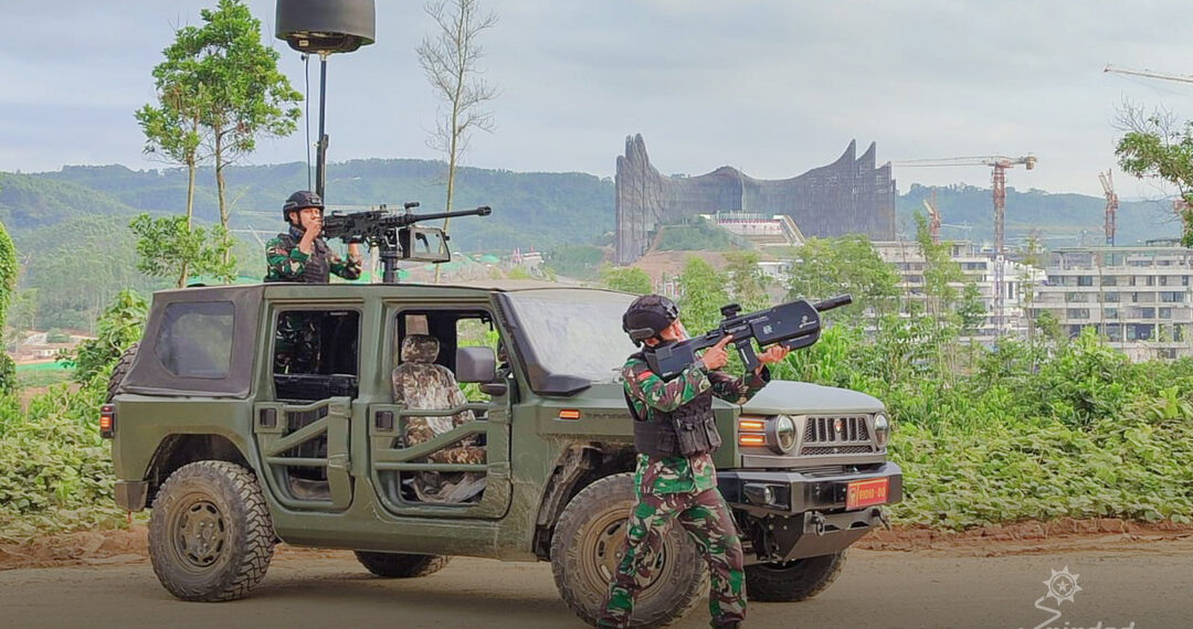 PT Pindad Kenalkan Senjata Anti-Drone SPS-1 dan Kendaraan Maung MV3 Mobile Jammer