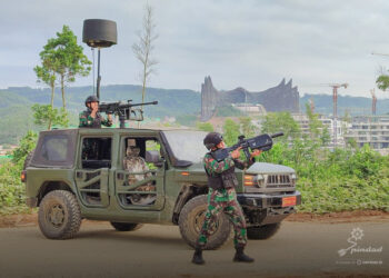 PT Pindad Kenalkan Senjata Anti-Drone SPS-1 dan Kendaraan Maung MV3 Mobile Jammer