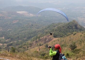 Sumedang akan menjadi tuan rumah West Java Paragliding Championship 2024 yang akan berlangsung selama sepekan dari tanggal 30 September hingga 6 Oktober mendatang.(FOTO: Humas Pemkab Sumedang)