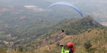 Sumedang akan menjadi tuan rumah West Java Paragliding Championship 2024 yang akan berlangsung selama sepekan dari tanggal 30 September hingga 6 Oktober mendatang.(FOTO: Humas Pemkab Sumedang)