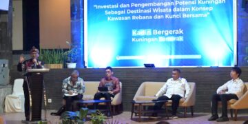 Pelantikan Pengurus KADIN Kabupaten Kuningan 2024.(FOTO: Humas Pemkab Kuningan)