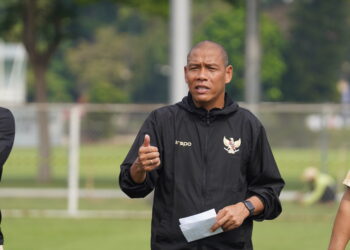 Pelatih kepala tim U-17 Indonesia Nova Arianto