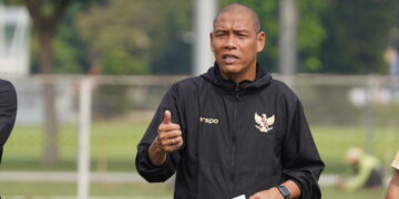 Pelatih kepala tim U-17 Indonesia Nova Arianto