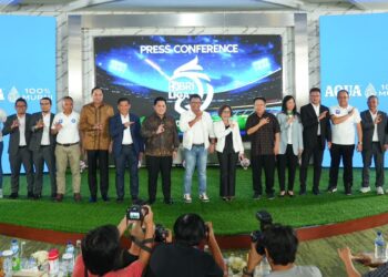 Peluncuran Liga 1 musim 2024-2024 oleh Ketum PSSI di Jakarta pada Selasa (6/8)> Erick menekankan pentingnya penerapan sejumlah aturan baru untuk meningkatkan kualitas liga serta mutu klub-klub peserta.(FOTO: PSSI)