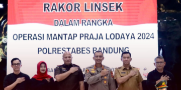 Polrestabes Bandung resmi memulai pengamanan tahapan Pilkada serentak dengan melibatkan sekitar 1.700 personel, yang didukung oleh TNI dan instansi terkait lainnya.